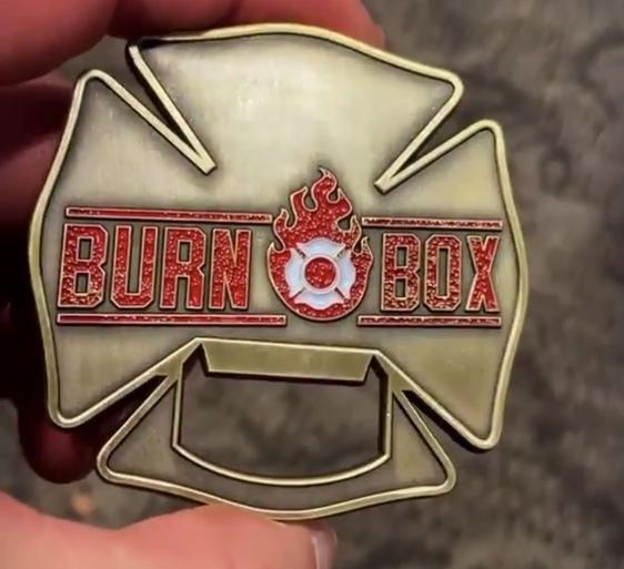 BurnBox | Bottle Opener / Challenge Coin